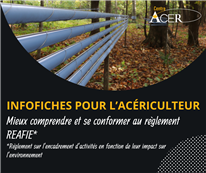 Infofiches pour l'acériculteur : Estimation des volumes de rejets en acériculture