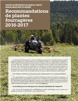 Recommandations de plantes fourragères 2016-2017